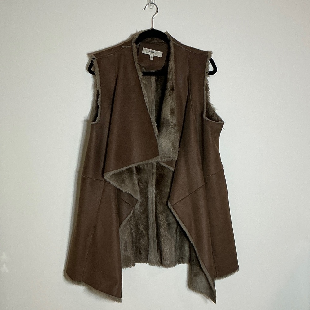 Hawke & Co Brown Women's Vest